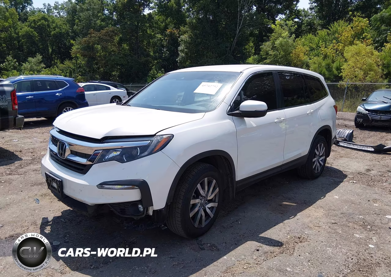 2019 Honda Pilot Ex VIN:5FNYF6H3XKB016018 - 2