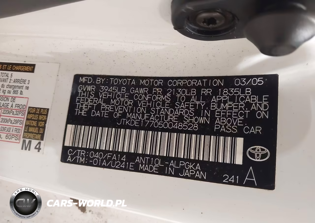 2005 Scion Tc VIN:JTKDE177050048528 - 9