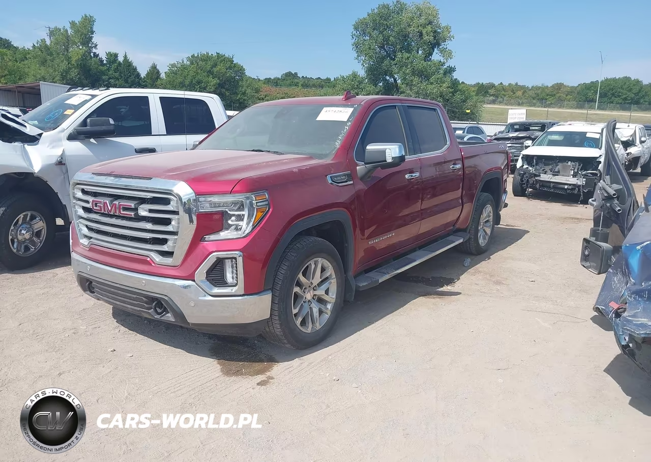 2019 GMC Sierra 1500 Slt VIN:3GTU9DED1KG112122 - 2