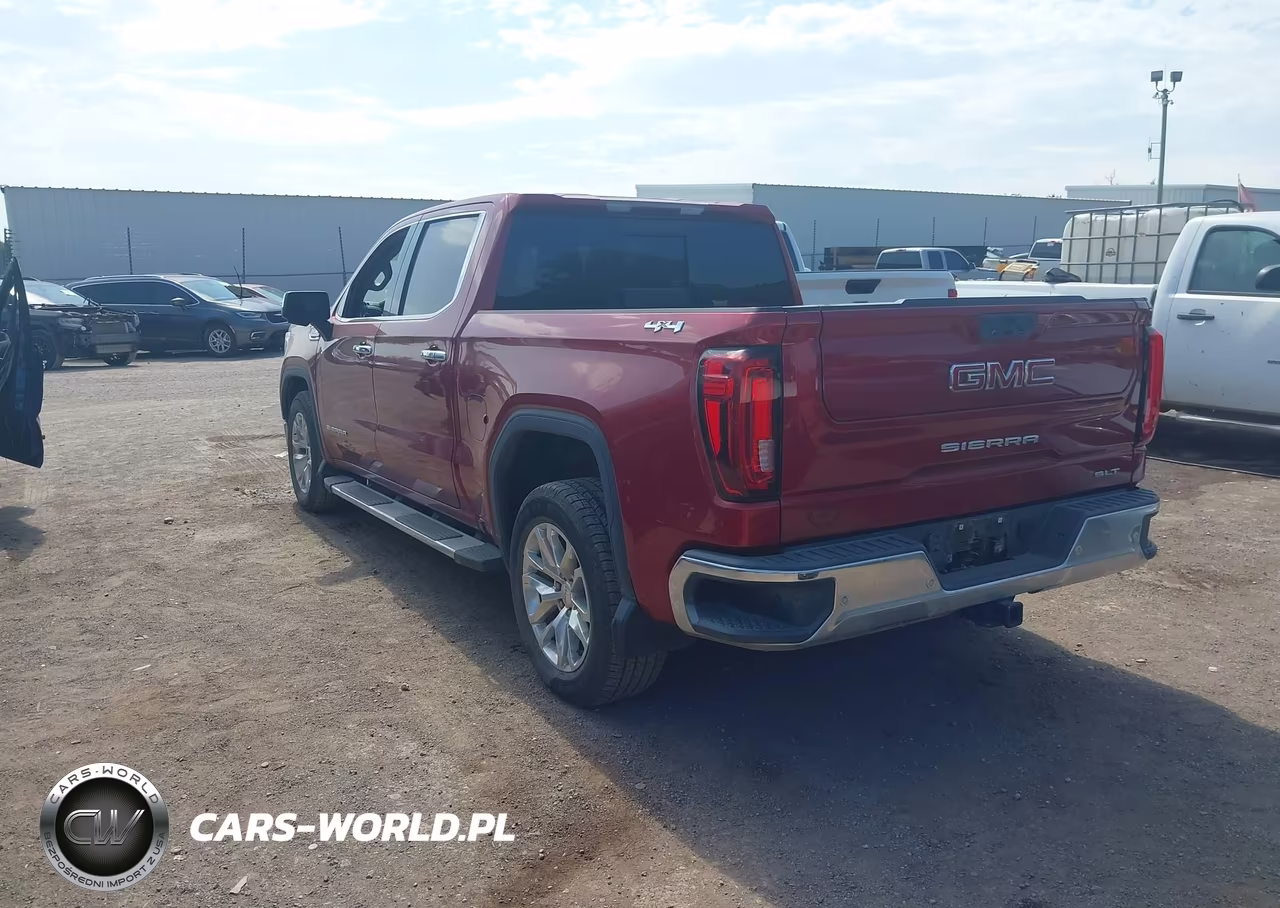 2019 GMC Sierra 1500 Slt VIN:3GTU9DED1KG112122 - 3