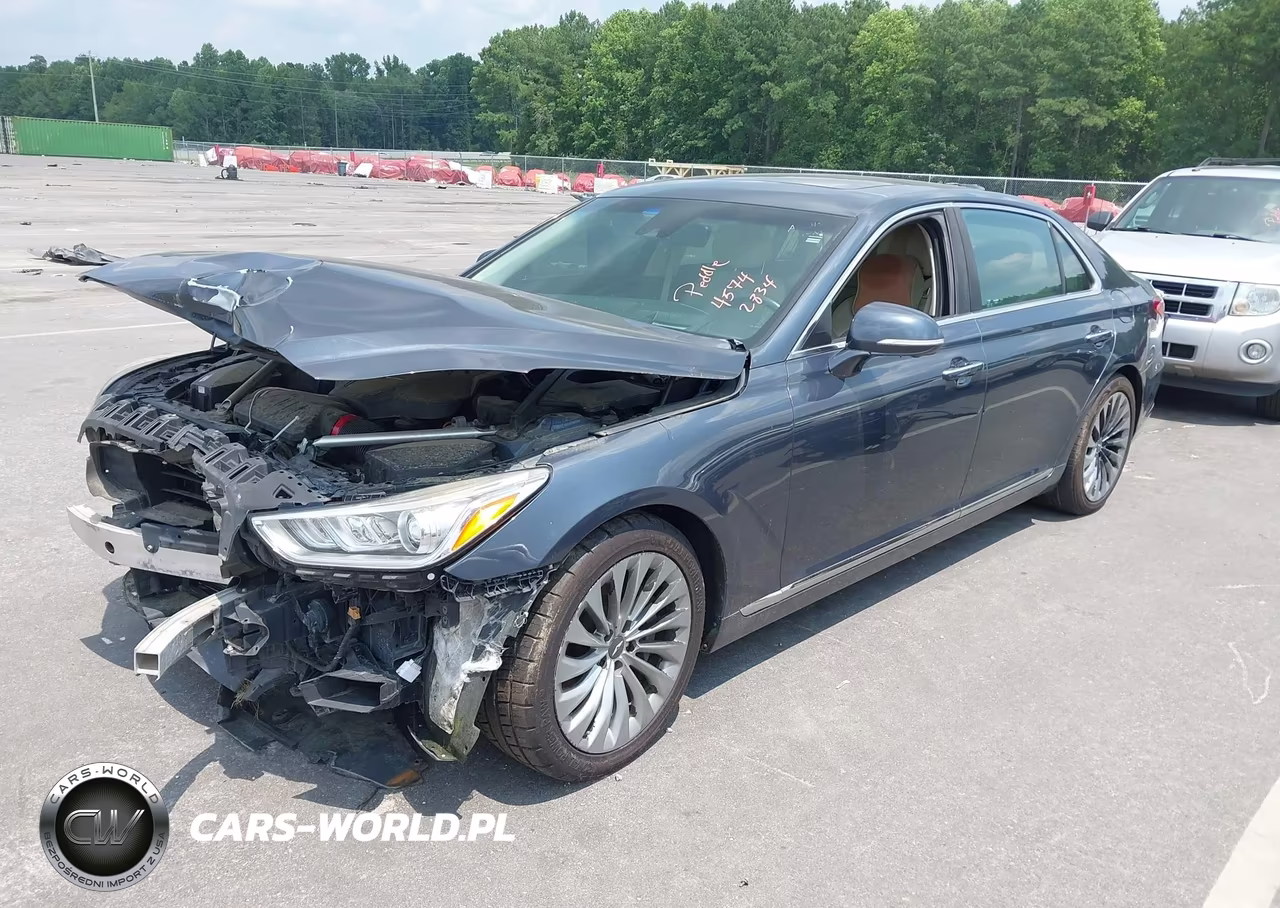 2017 Genesis G90 5.0 Ultimate VIN:KMHG54JH1HU024531 - 2