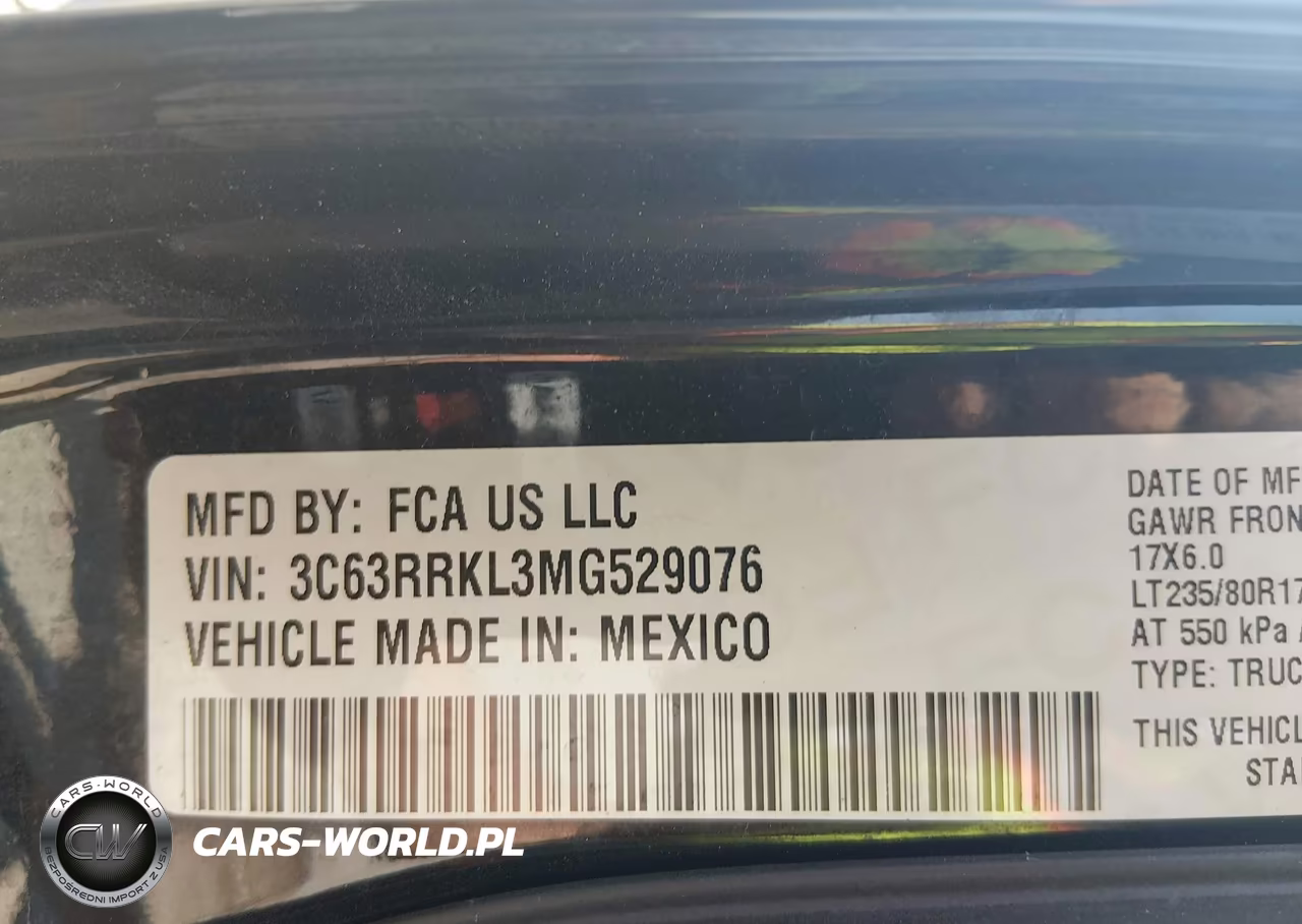 2021 Ram 3500 VIN:3C63RRKL3MG529076 - 9