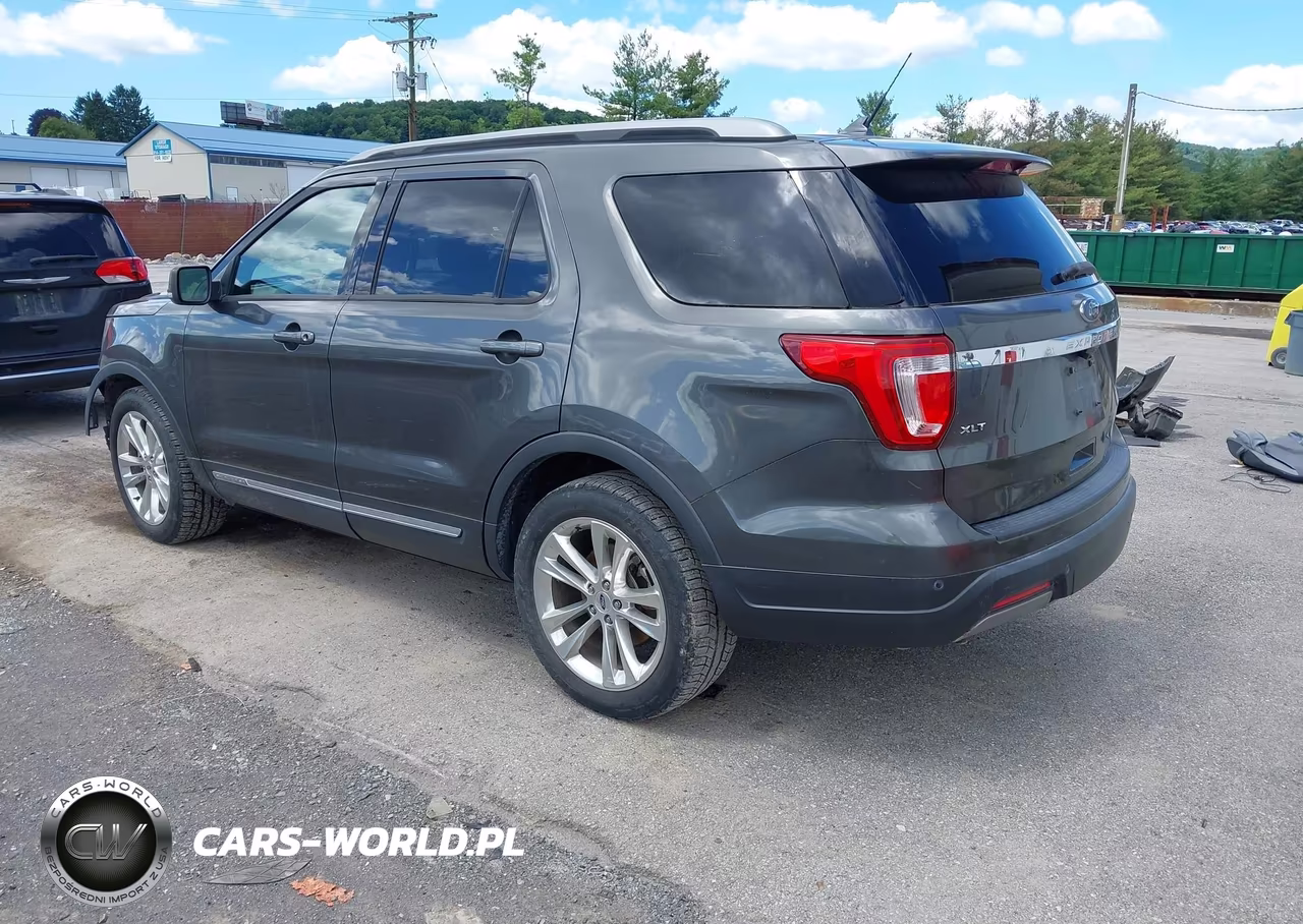 2019 Ford Explorer Xlt VIN:1FM5K7D88KGA41992 - 3