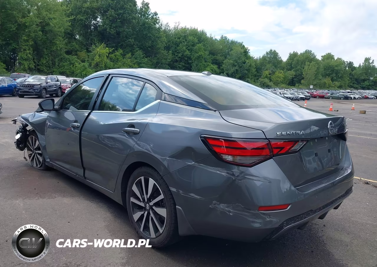 2022 Nissan Sentra Sv Xtronic Cvt VIN:3N1AB8CVXNY255968 - 3