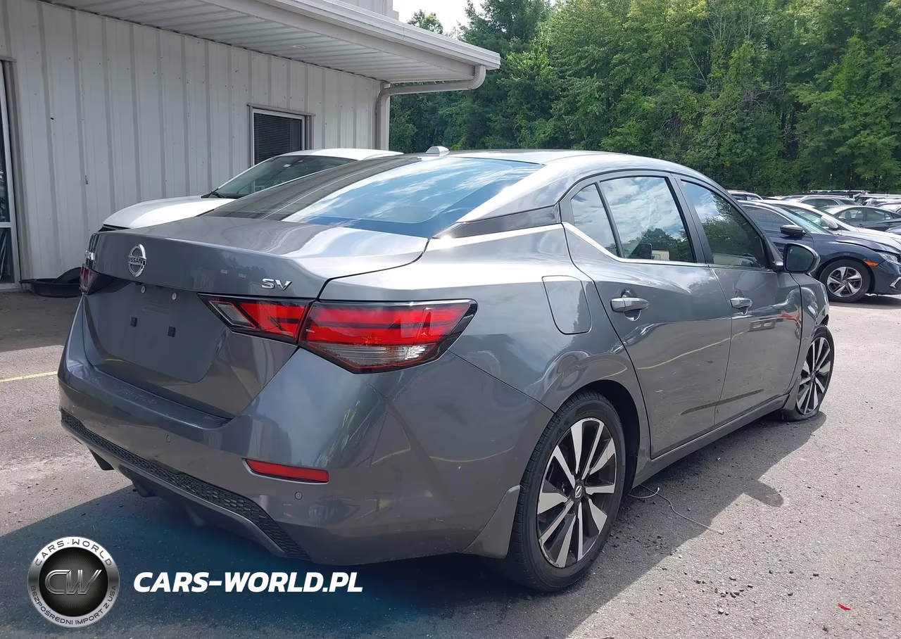 2022 Nissan Sentra Sv Xtronic Cvt VIN:3N1AB8CVXNY255968 - 4