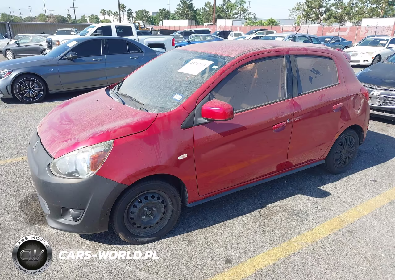 2015 Mitsubishi Mirage De VIN:ML32A3HJ5FH043735 - 2