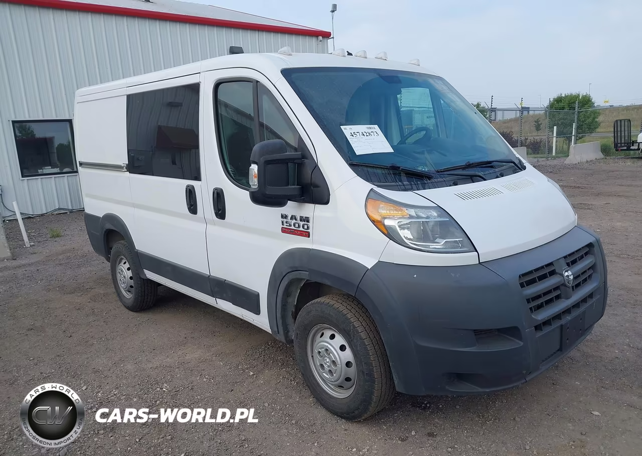 2017 Ram Promaster 1500 Low Roof 118 Wb – zdjęcie 1 z 17