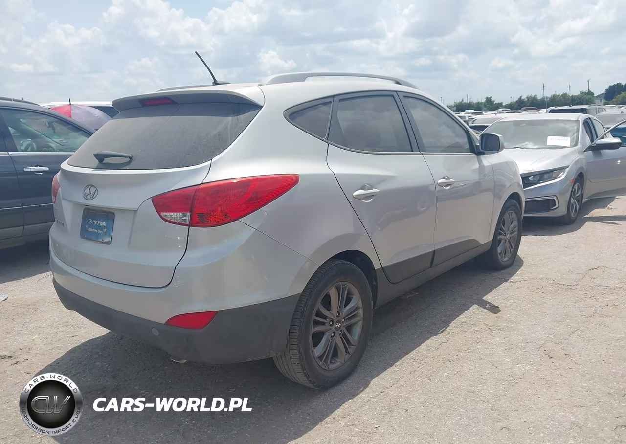 2014 Hyundai Tucson Se VIN:KM8JU3AGXEU790800 - 4