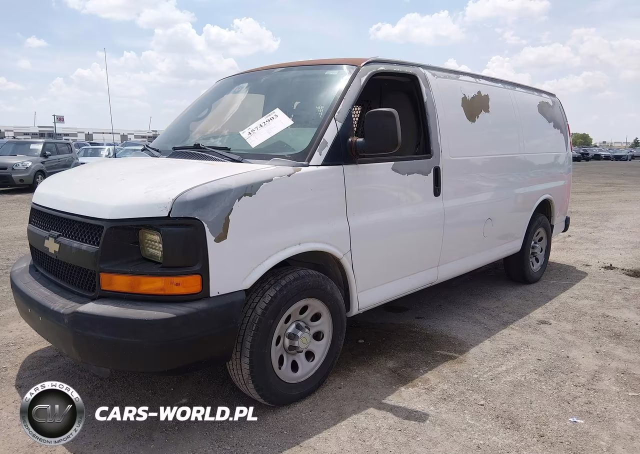 2011 Chevrolet Express 1500 Work Van VIN:1GCSGAFX3B1175760 - 2