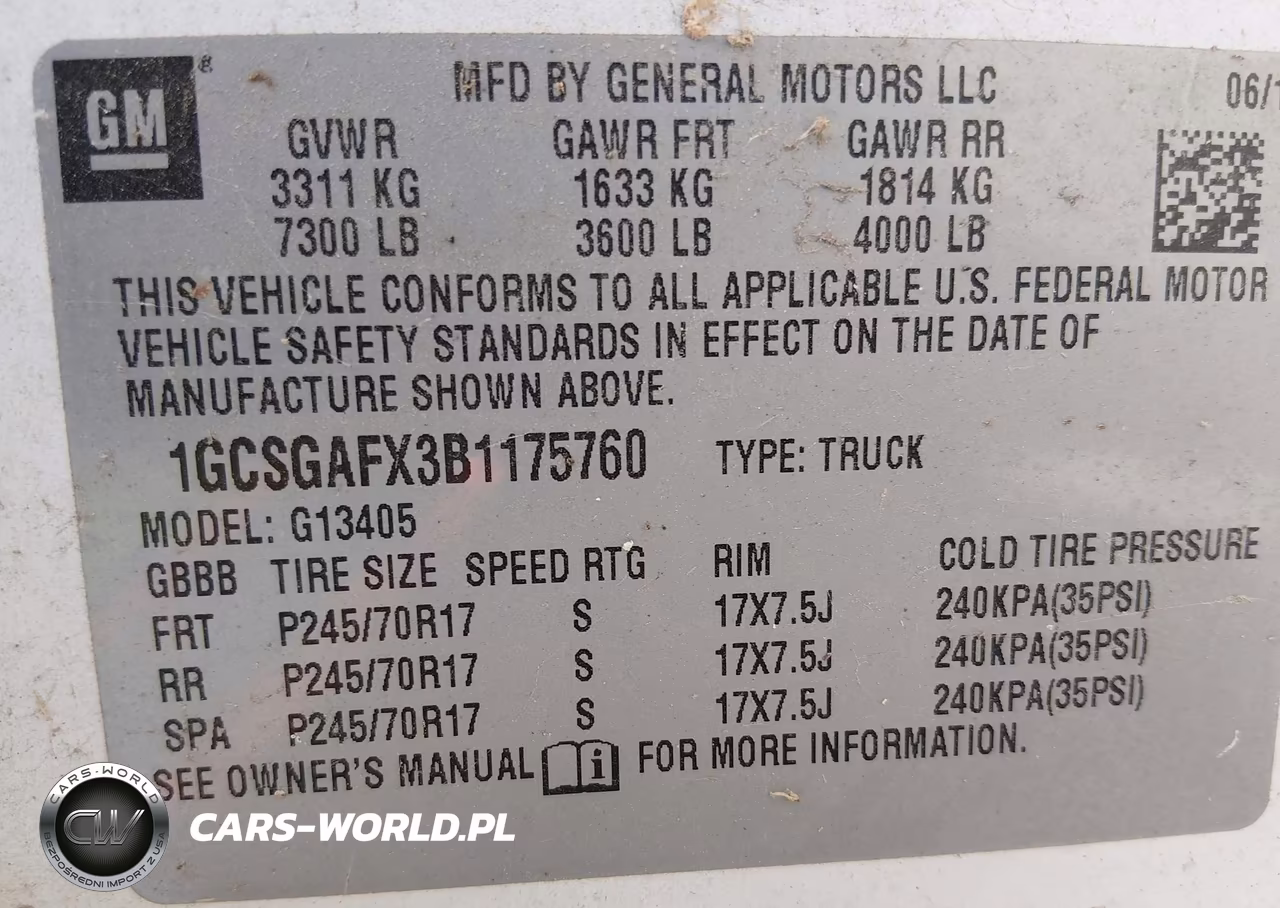 2011 Chevrolet Express 1500 Work Van VIN:1GCSGAFX3B1175760 - 9