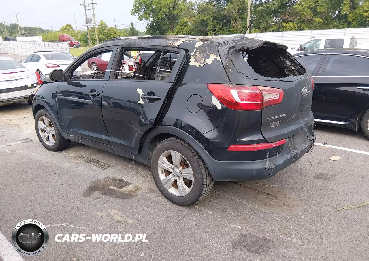 2012 Kia Sportage Lx VIN:KNDPB3A21C7248442 - 3