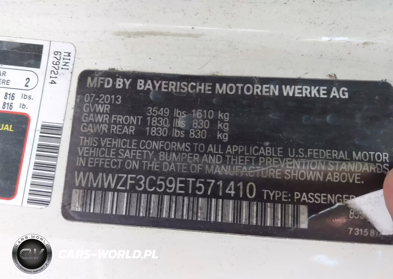 2014 Mini Clubman Cooper VIN:WMWZF3C59ET571410 - 9