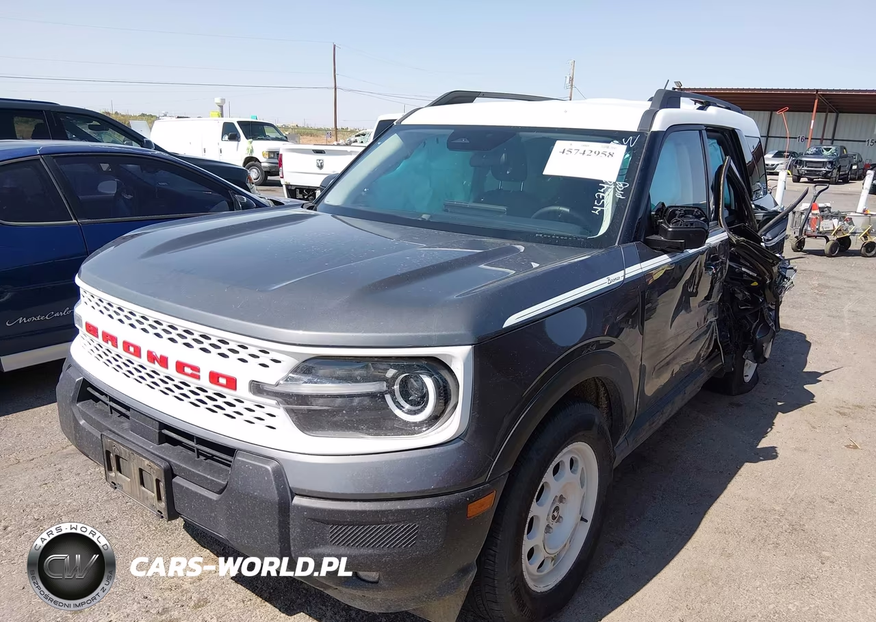 2025 Ford Bronco Sport Heritage VIN:3FMCR9GN9SRE39351 - 2