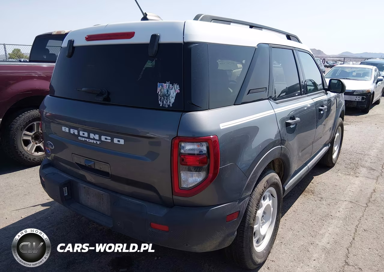 2025 Ford Bronco Sport Heritage VIN:3FMCR9GN9SRE39351 - 4
