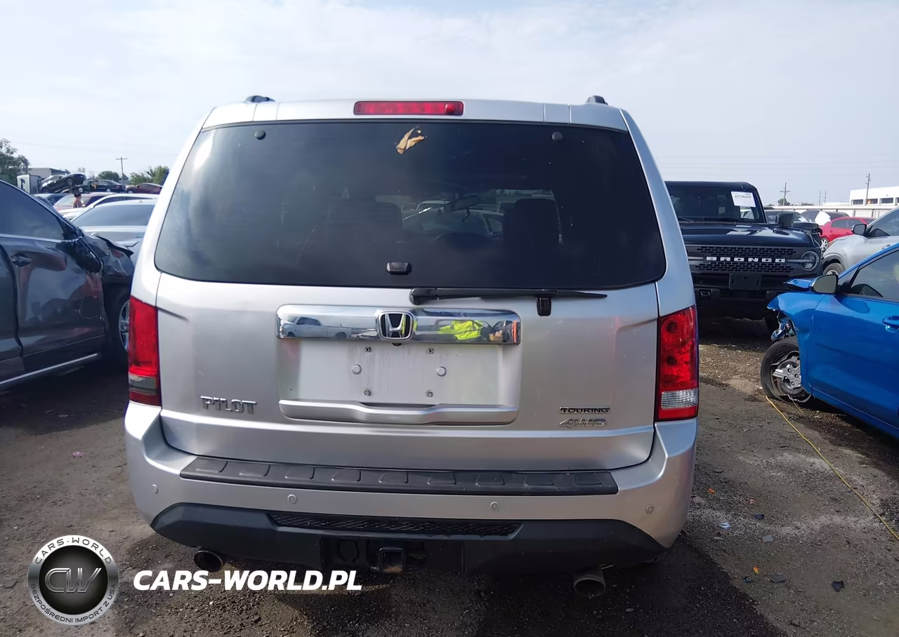 2013 Honda Pilot Touring VIN:5FNYF4H98DB070607 - 16