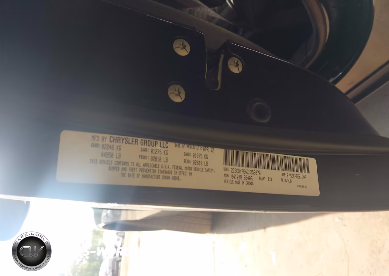 2012 Dodge Challenger Sxt VIN:2C3CDYAG4CH258070 - 9