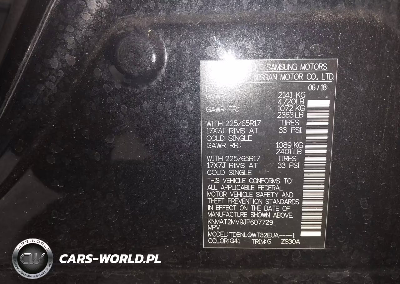2018 Nissan Rogue Sv VIN:KNMAT2MV9JP607729 - 9