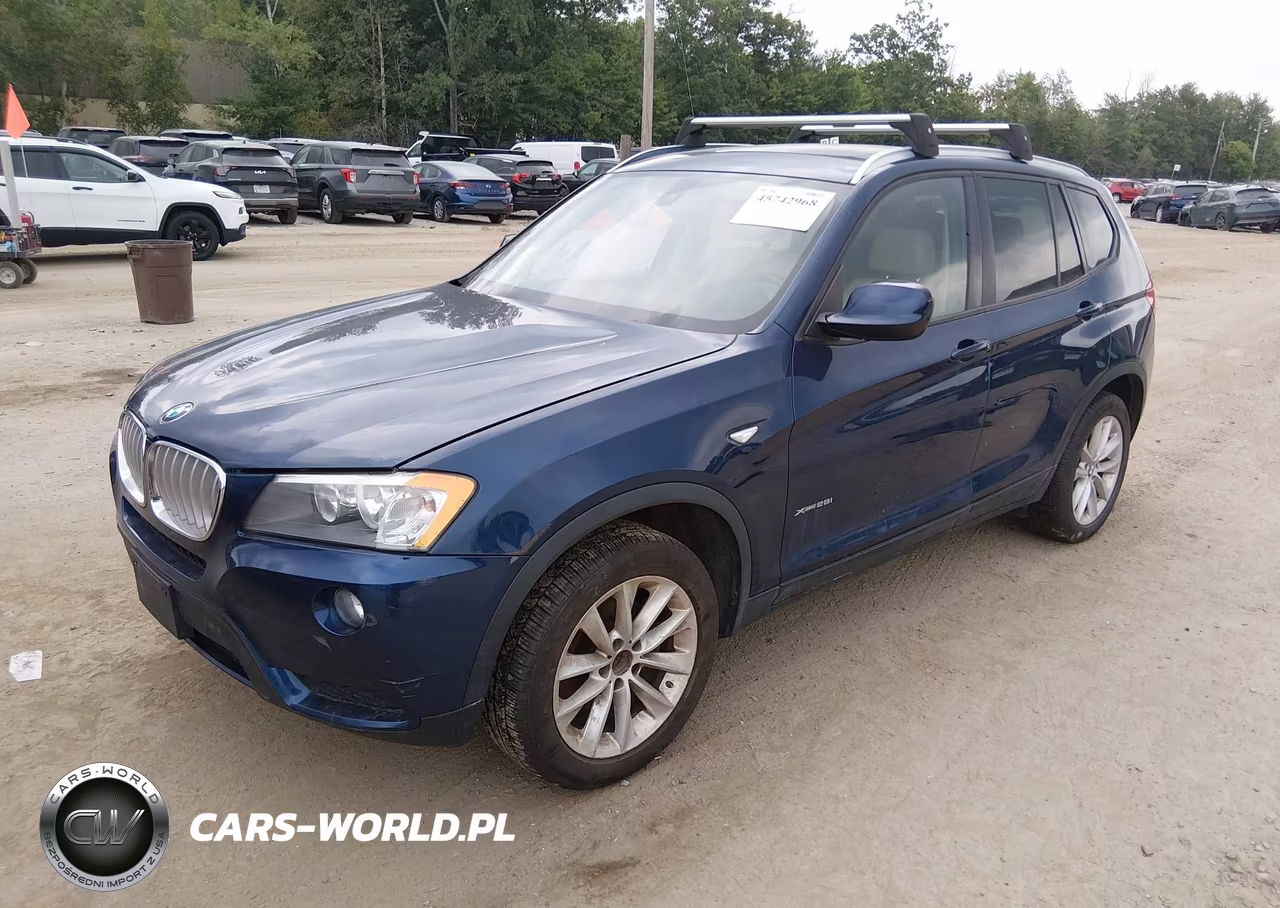 2013 BMW X3 xDrive28I VIN:5UXWX9C50D0A27627 - 2