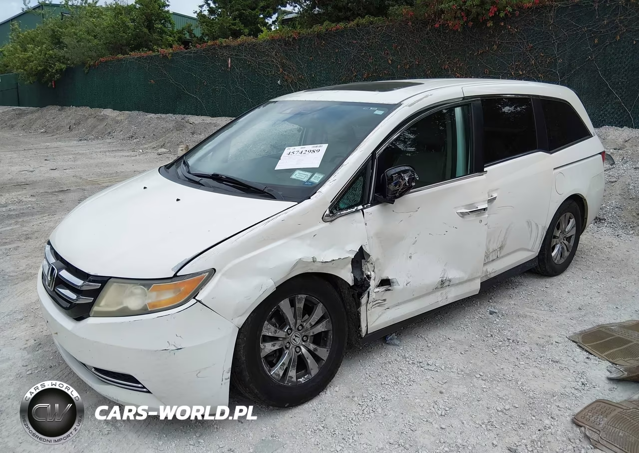 2014 Honda Odyssey Ex-L VIN:5FNRL5H64EB069271 - 2