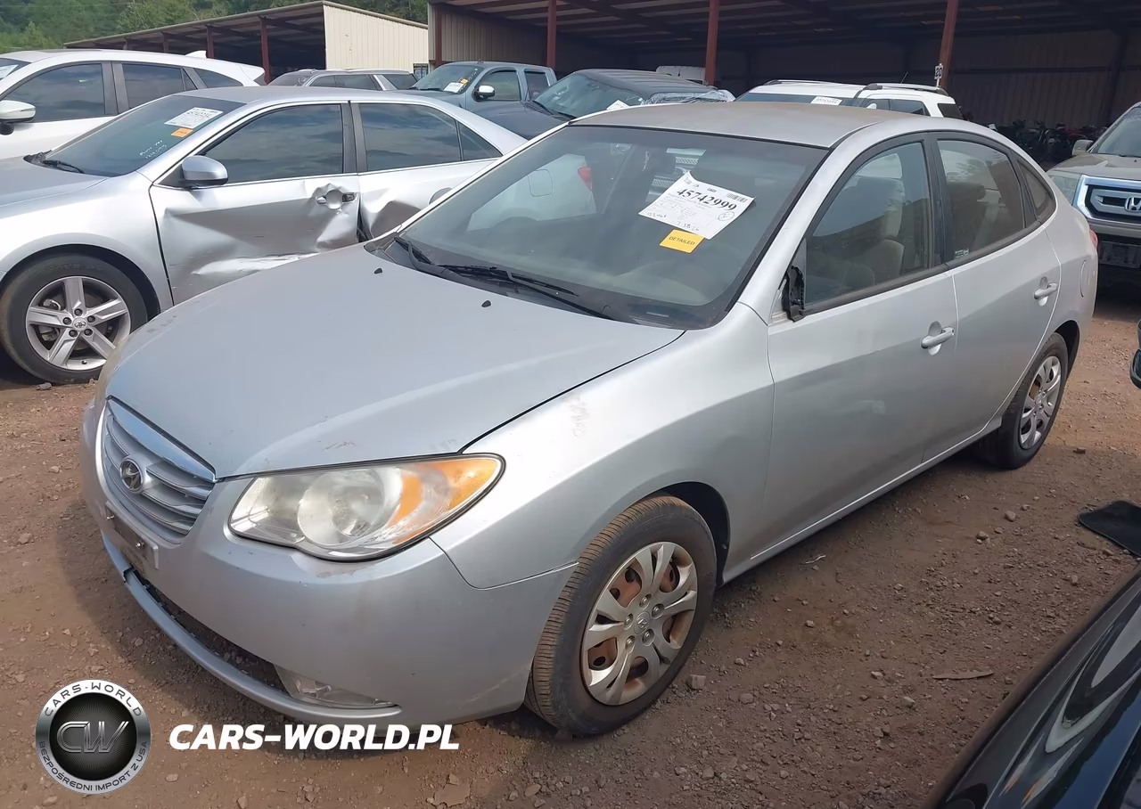 2010 Hyundai Elantra Gls VIN:KMHDU4AD9AU193141 - 2