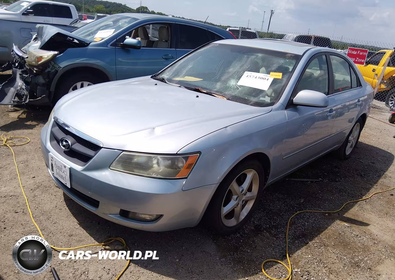 2006 Hyundai Sonata Gls V6-Lx V6 VIN:5NPEU46F06H095975 - 2