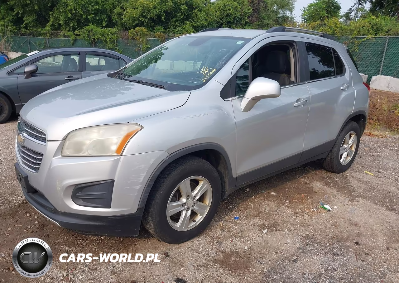 2016 Chevrolet Trax Lt VIN:3GNCJPSB2GL271664 - 2