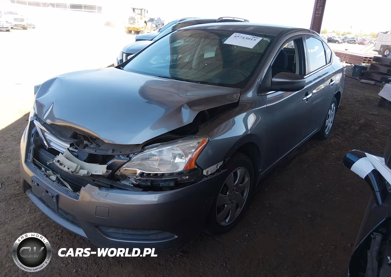 2015 Nissan Sentra S VIN:3N1AB7AP0FY297288 - 2