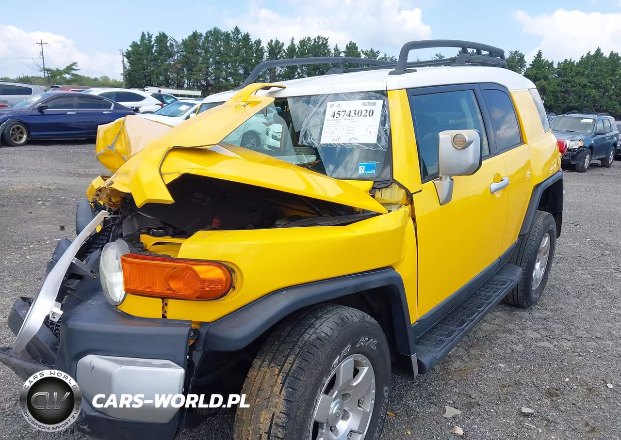 2007 Toyota Fj Cruiser VIN:JTEBU11F470018853 - 2