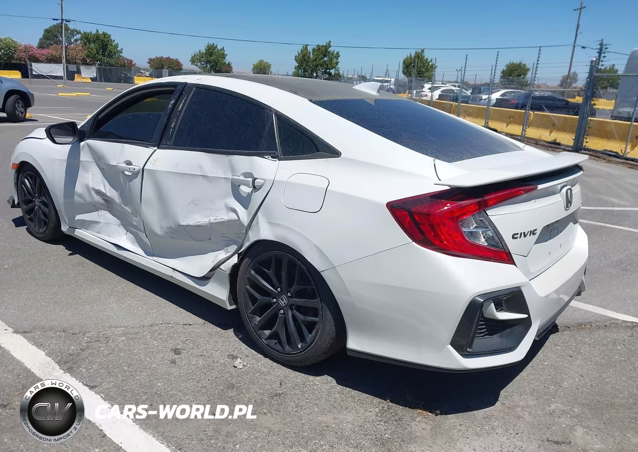 2020 Honda Civic Si Sedan VIN:2HGFC1E5XLH705658 - 3