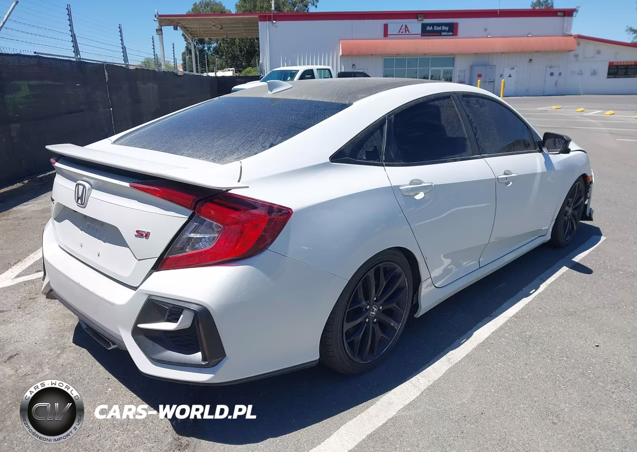 2020 Honda Civic Si Sedan VIN:2HGFC1E5XLH705658 - 4
