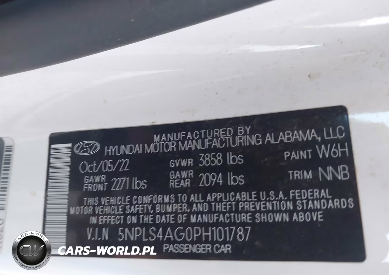 2023 Hyundai Elantra Sel VIN:5NPLS4AG0PH101787 - 9