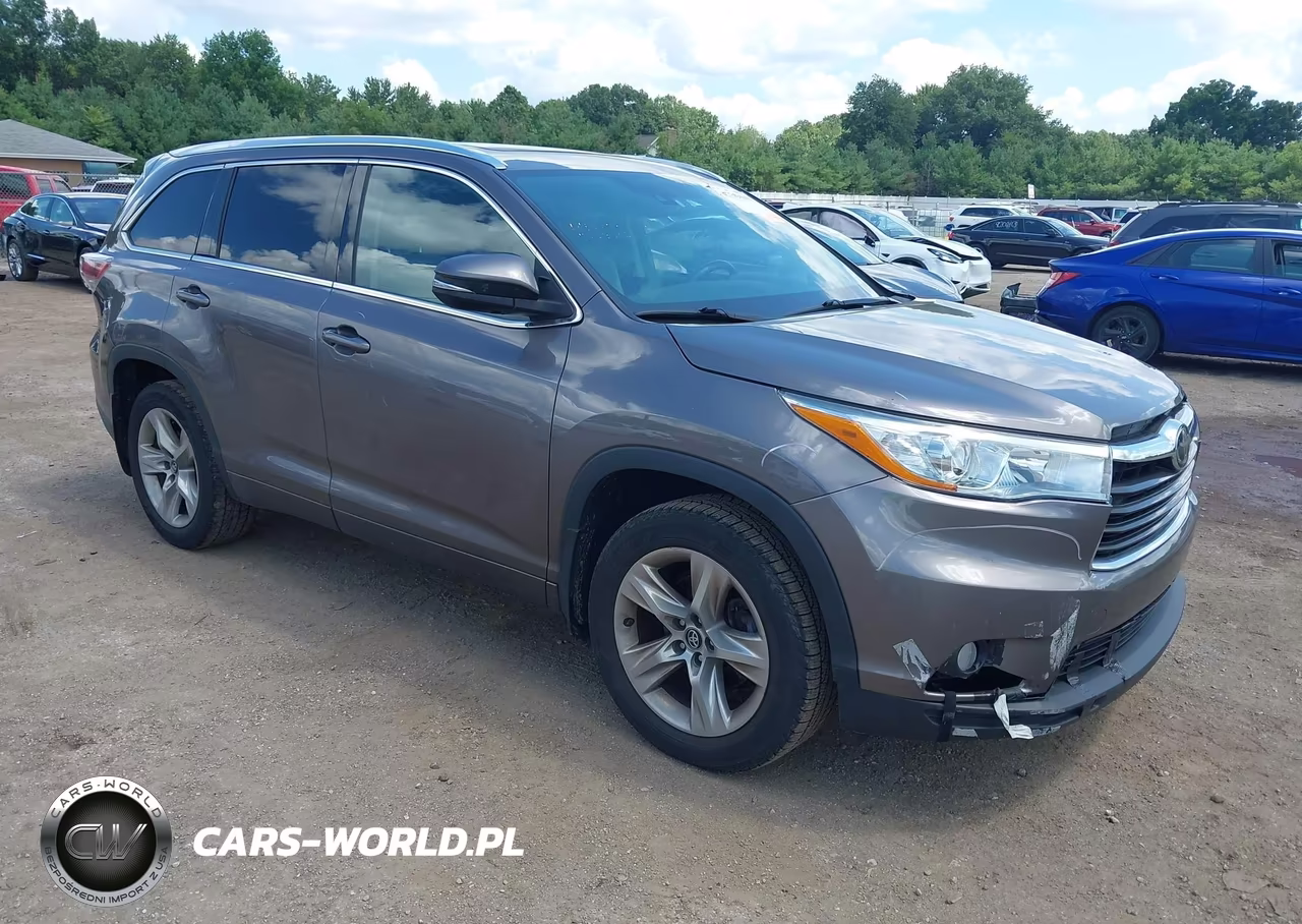 2016 Toyota Highlander Limited Platinum V6 – zdjęcie 1 z 16