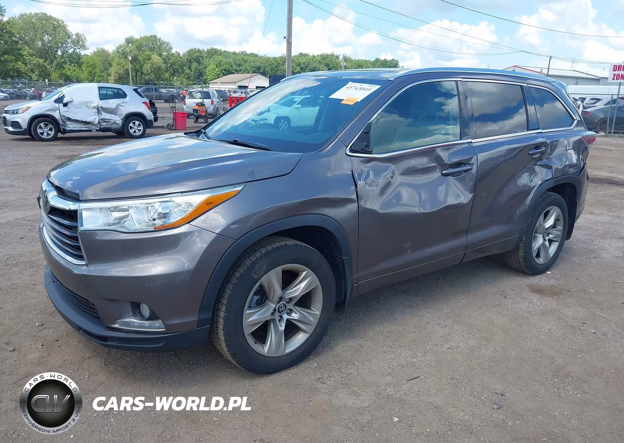 2016 Toyota Highlander Limited Platinum V6 VIN:5TDDKRFH9GS347721 - 2