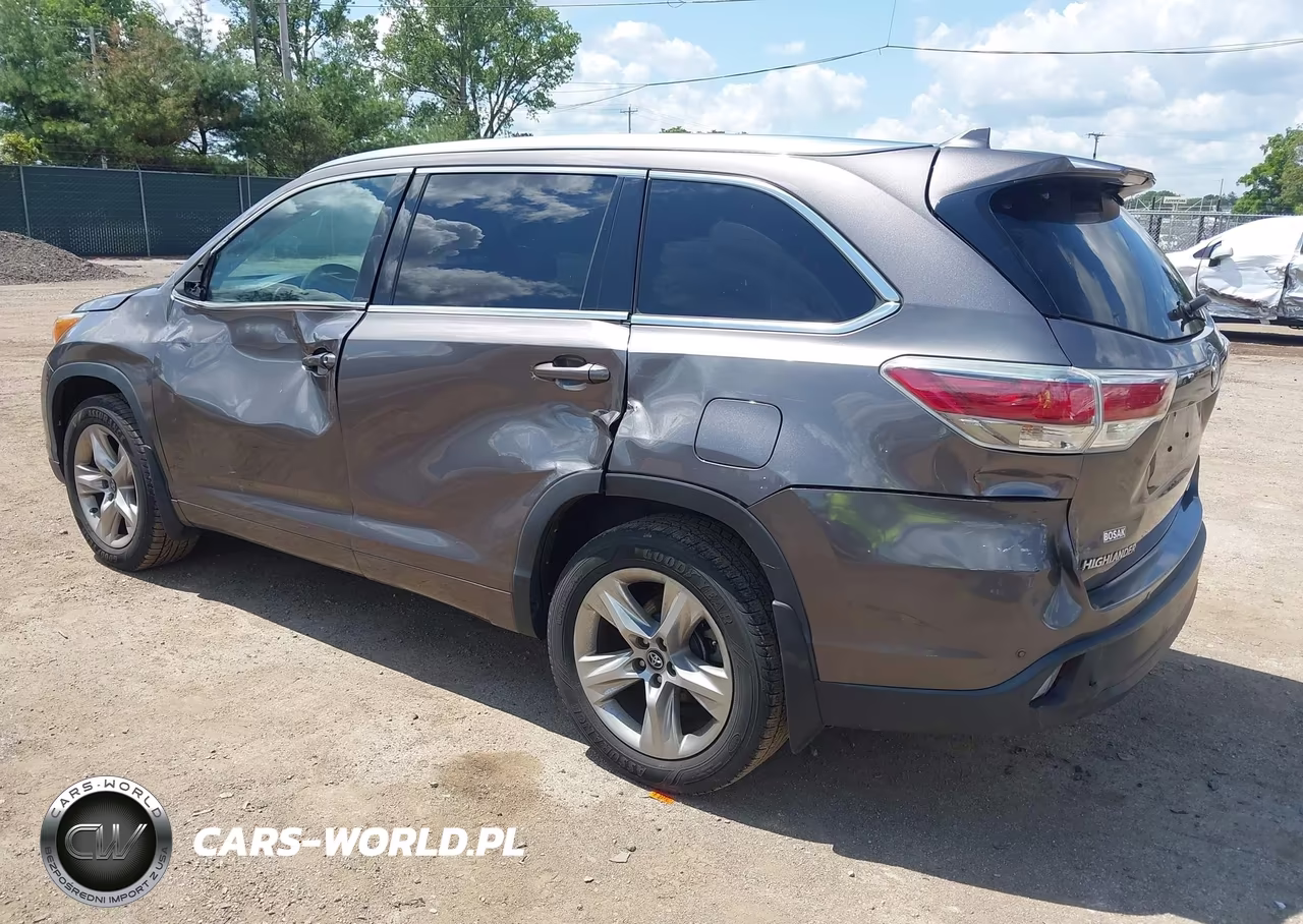 2016 Toyota Highlander Limited Platinum V6 VIN:5TDDKRFH9GS347721 - 3