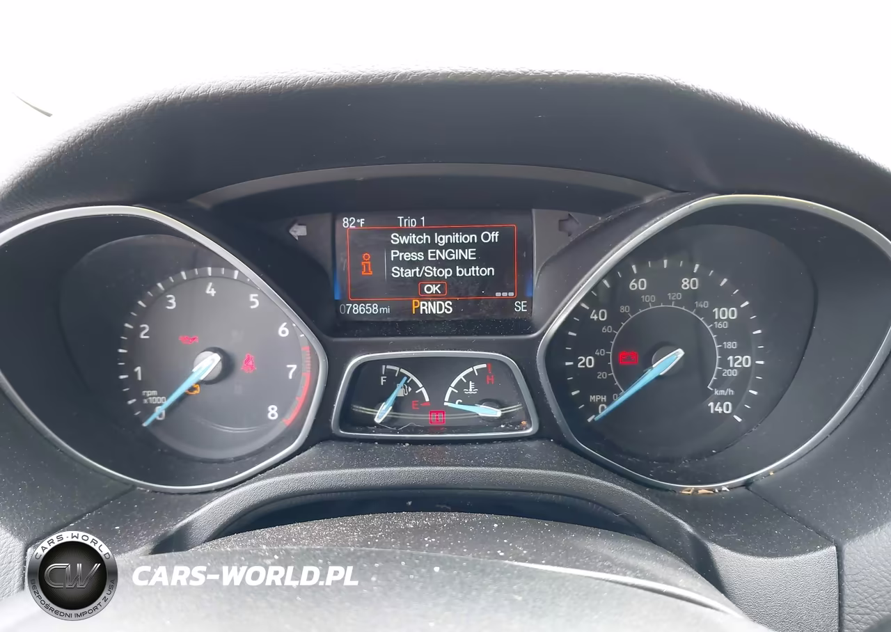 2018 Ford Focus Titanium VIN:1FADP3J20JL220985 - 7