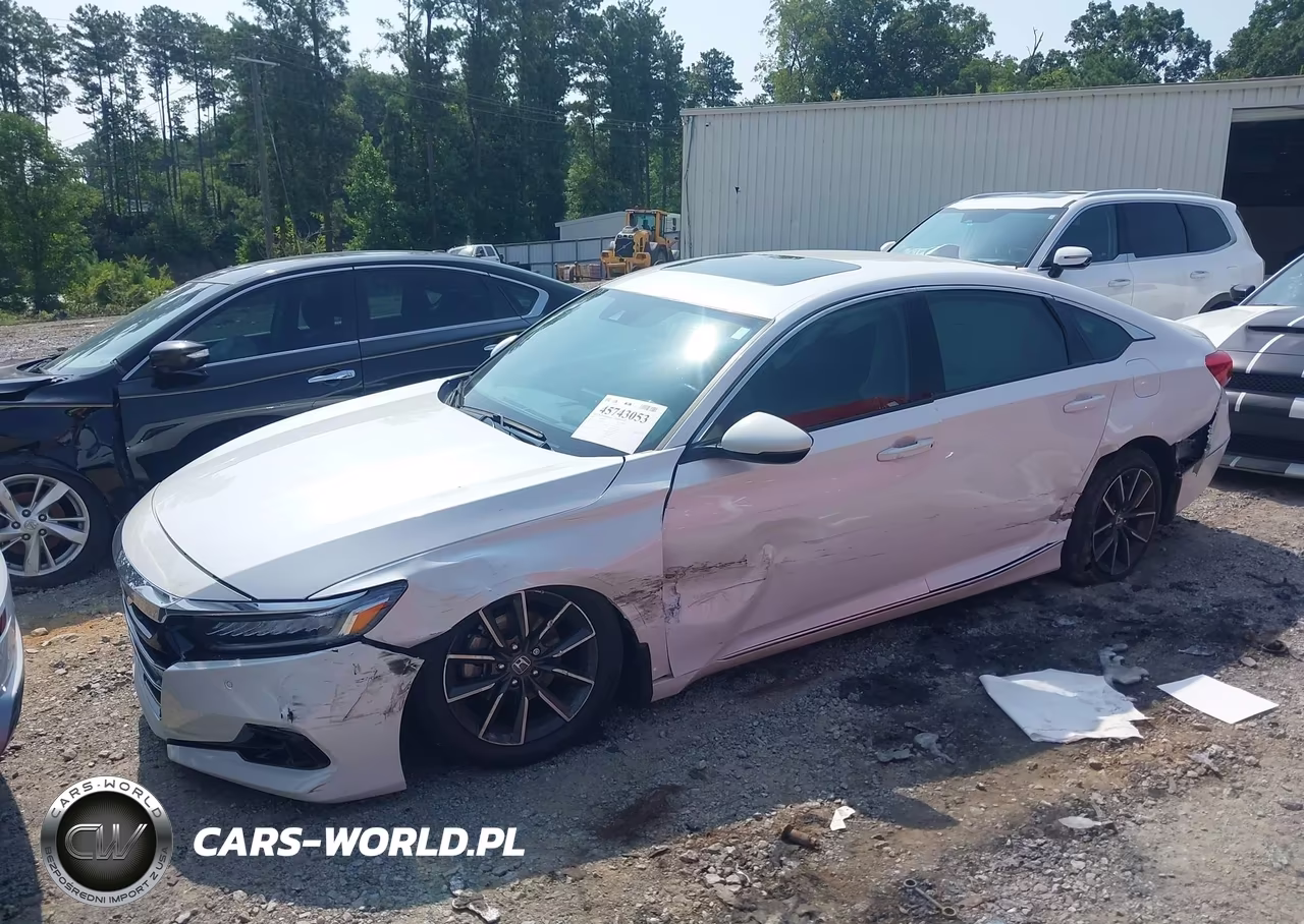 2021 Honda Accord Ex-L VIN:1HGCV1F55MA117825 - 2