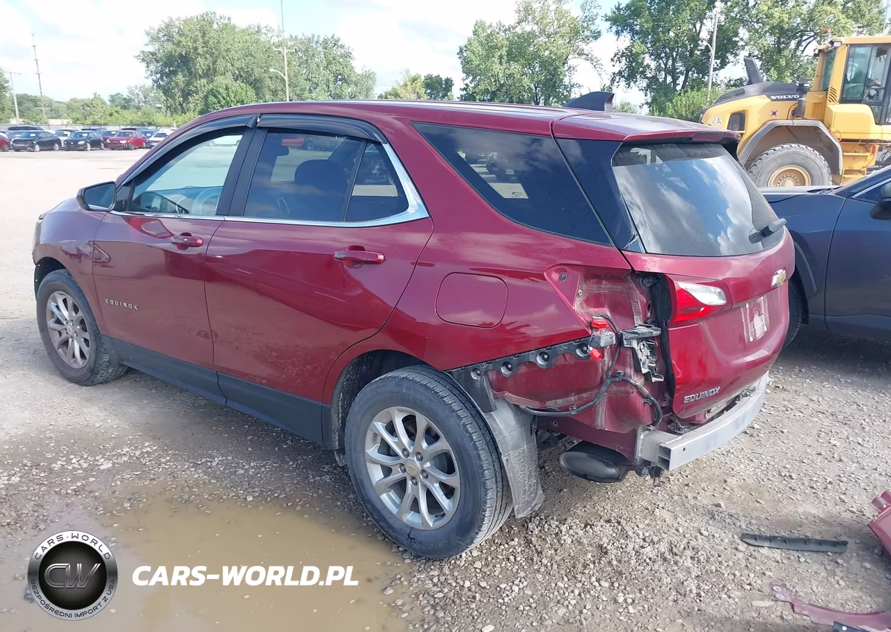 2021 Chevrolet Equinox Fwd Lt VIN:2GNAXKEV9M6165209 - 3