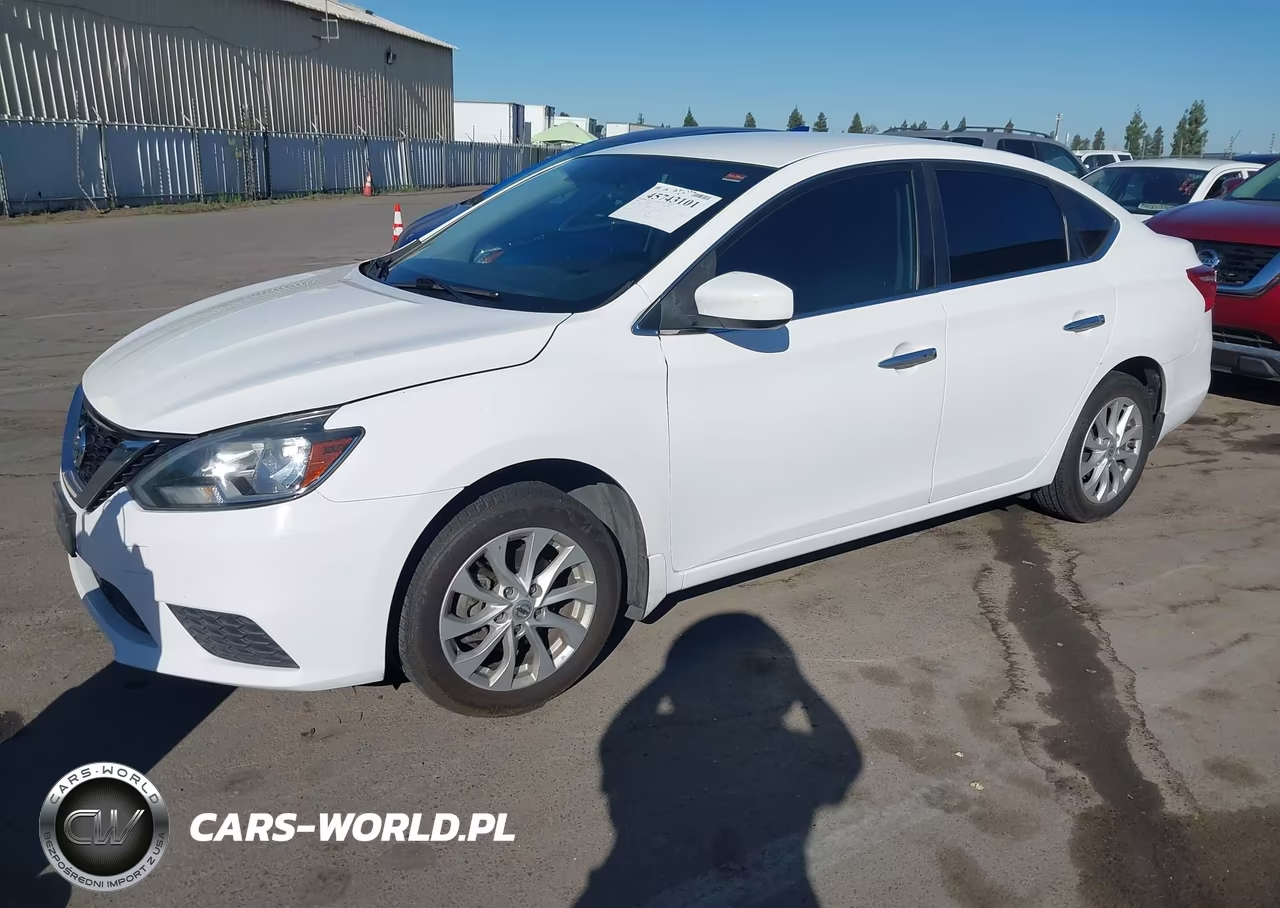 2018 Nissan Sentra Sv VIN:3N1AB7AP5JL622121 - 2