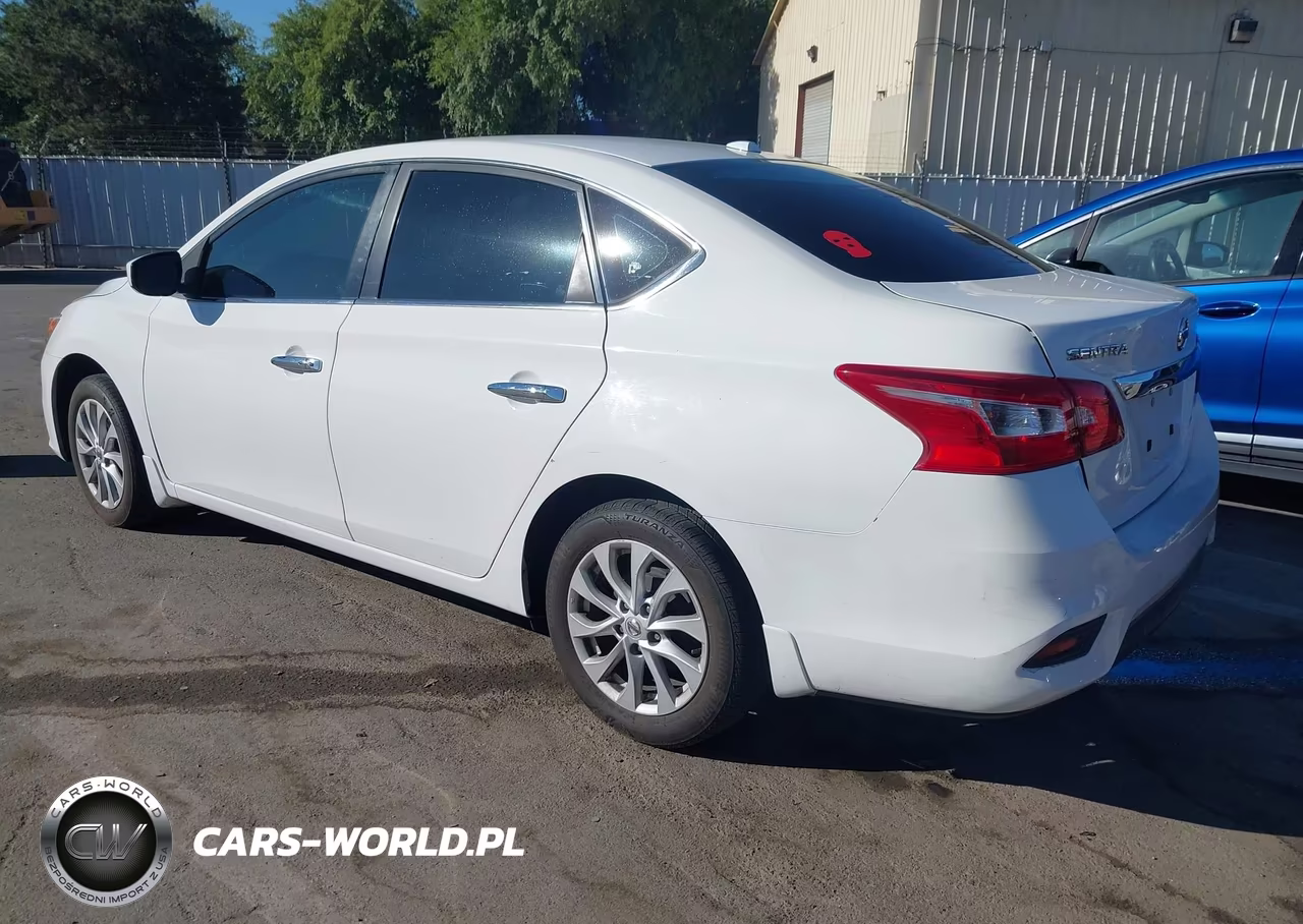 2018 Nissan Sentra Sv VIN:3N1AB7AP5JL622121 - 3