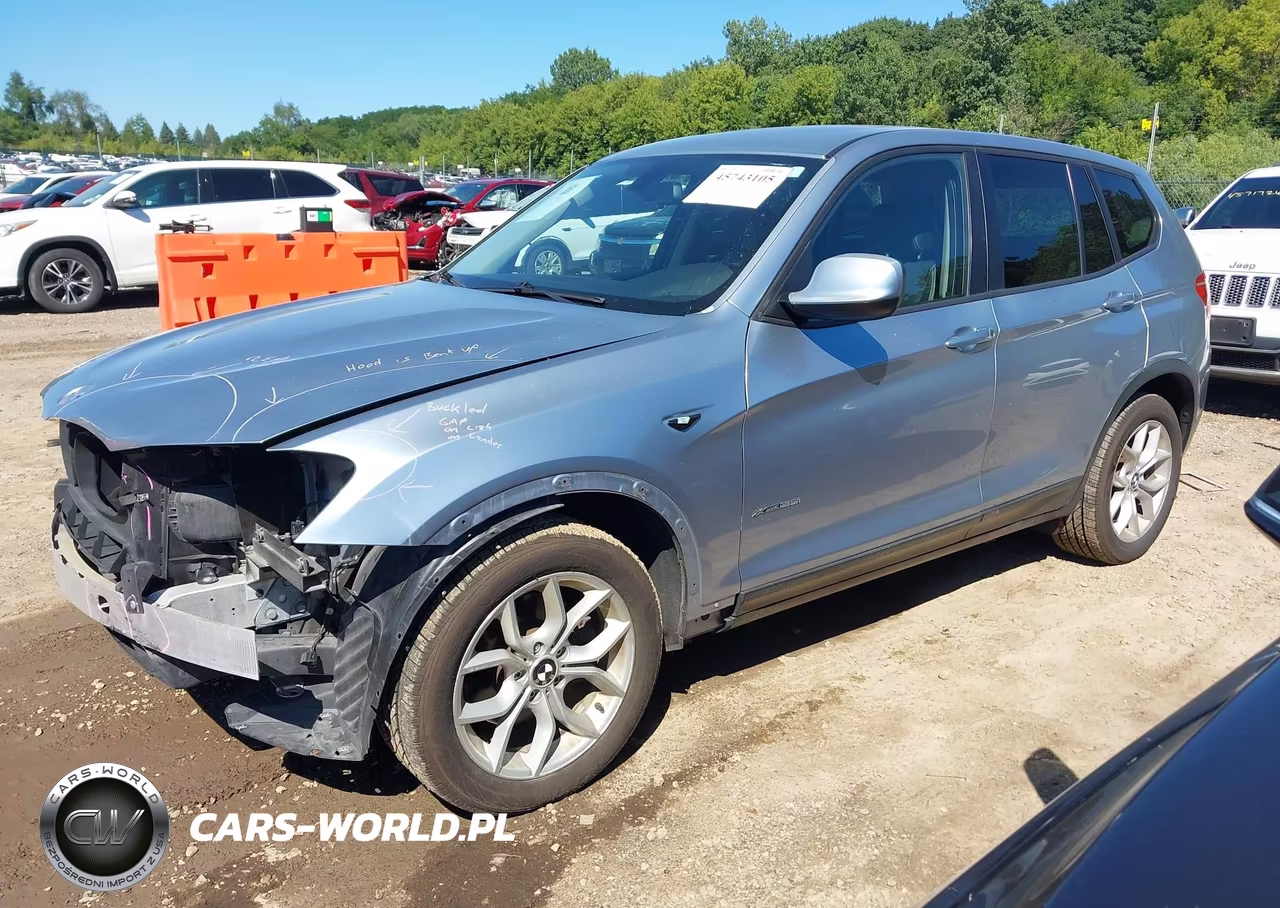 2014 BMW X3 xDrive35I VIN:5UXWX7C58E0E80643 - 2
