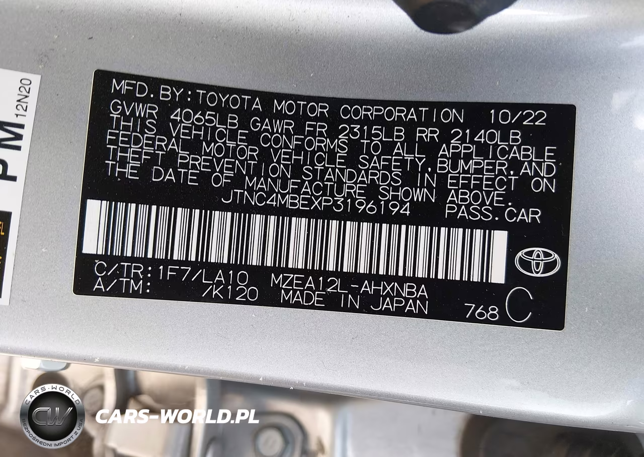 2023 Toyota Corolla Xse VIN:JTNC4MBEXP3196194 - 9