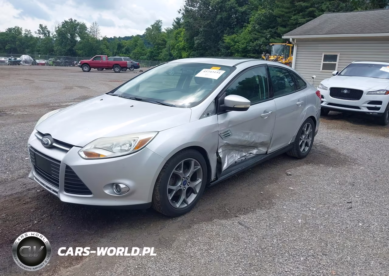 2014 Ford Focus Se VIN:1FADP3F23EL205833 - 2