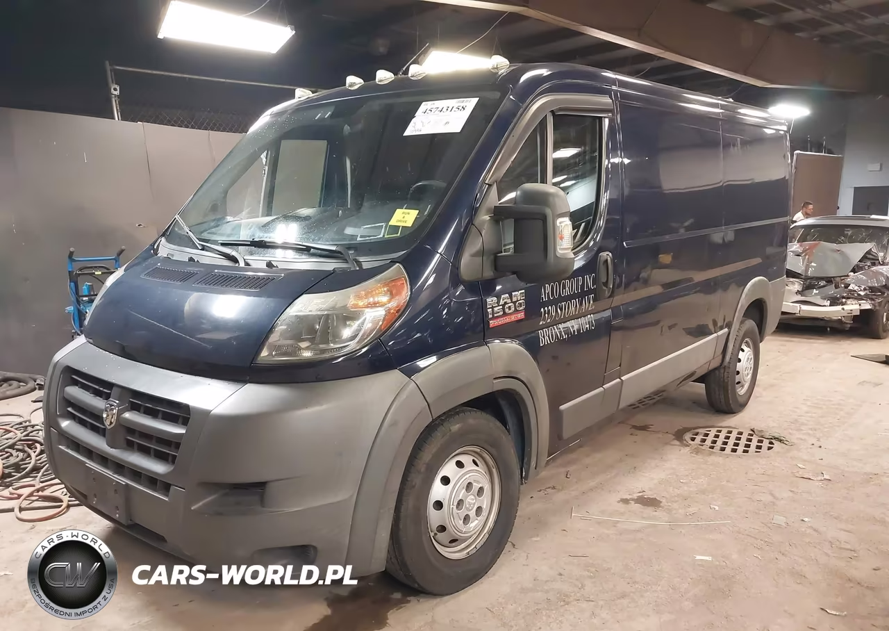 2015 Ram Promaster 1500 Low Roof VIN:3C6TRVAGXFE508611 - 2