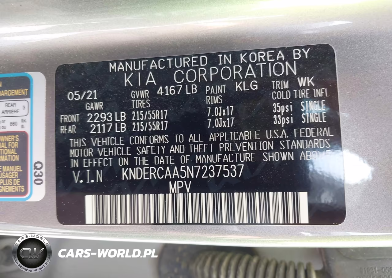 2022 Kia Seltos Ex VIN:KNDERCAA5N7237537 - 9