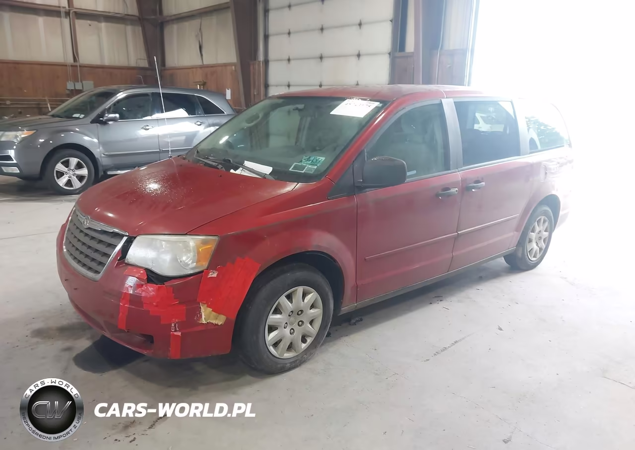 2008 Chrysler Town & Country Lx VIN:2A8HR44H28R103205 - 2
