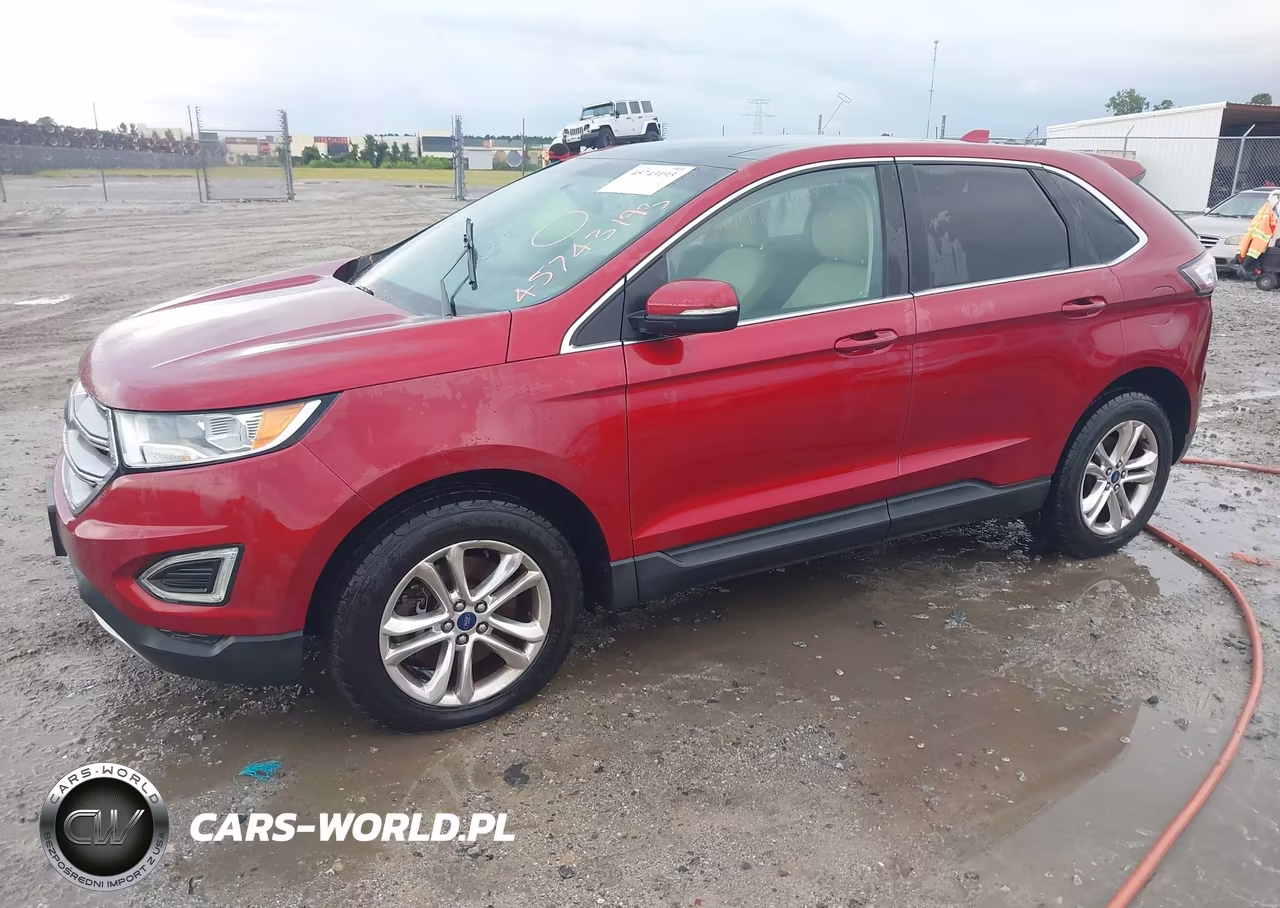2016 Ford Edge Sel VIN:2FMPK4J99GBB70035 - 2