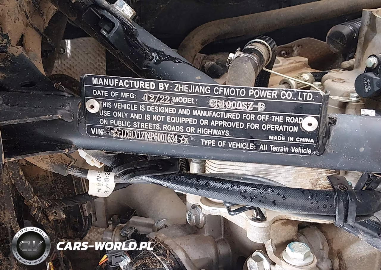 2023 Cf Moto Zforce 950 Ho Sport VIN:LCELV1ZR4P6001634 - 10