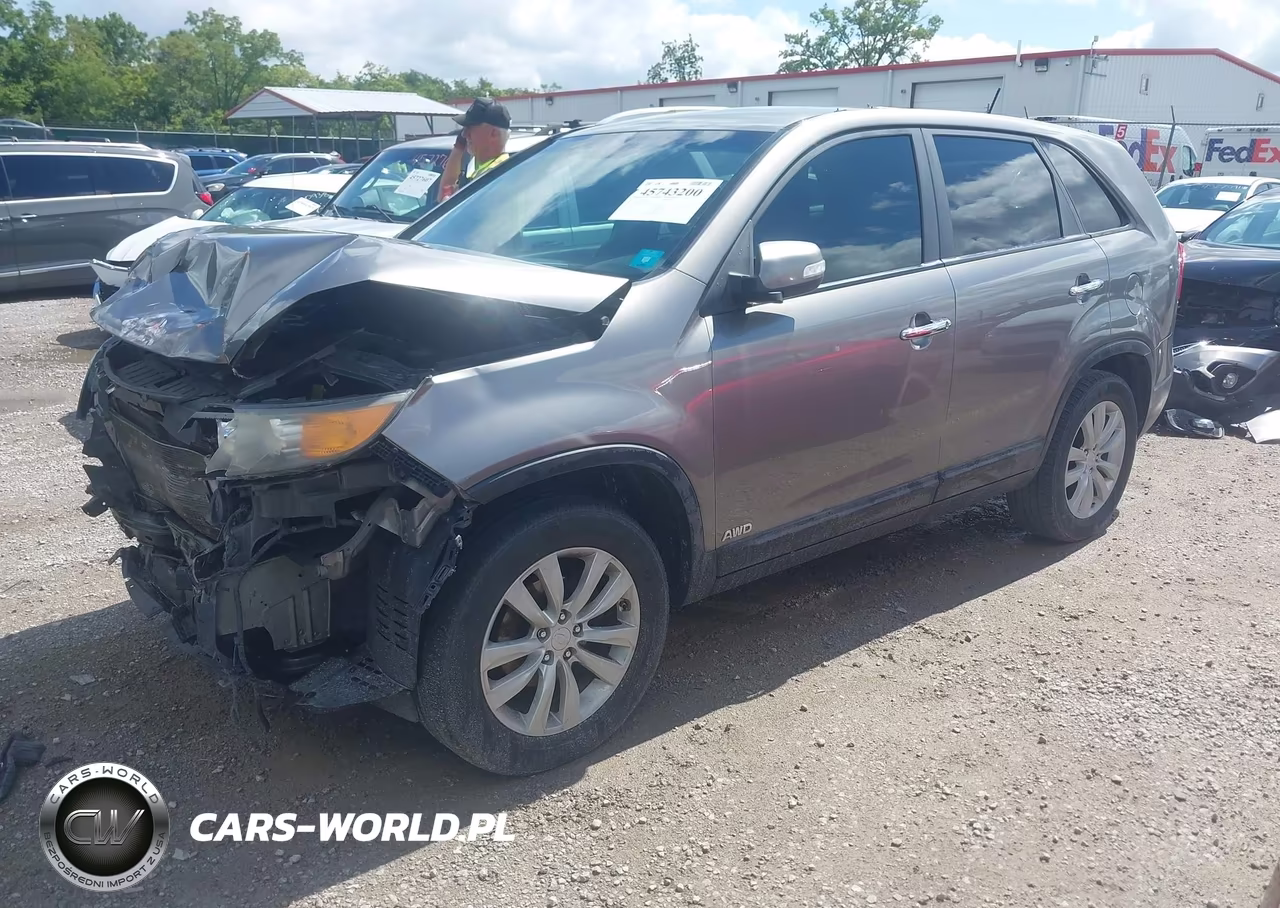 2011 Kia Sorento Lx V6 VIN:5XYKTDA25BG142364 - 2