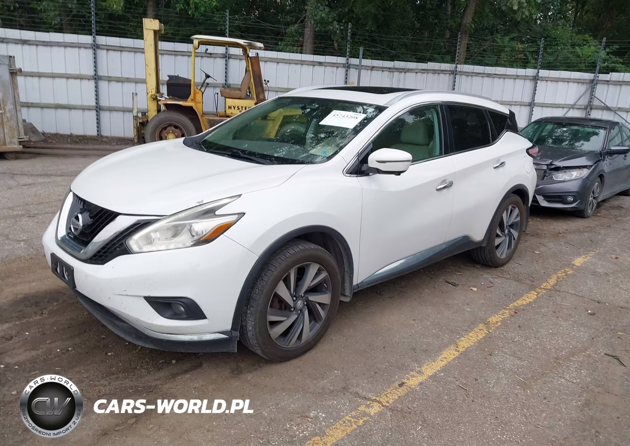 2015 Nissan Murano Platinum-S-Sl-Sv VIN:5N1AZ2MH5FN286229 - 2