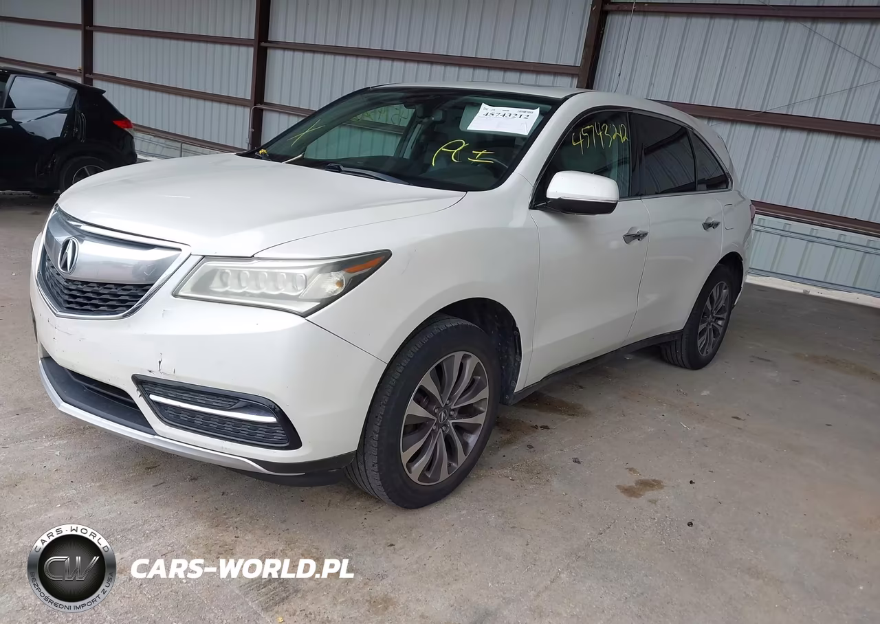 2014 Acura Mdx Technology Package VIN:5FRYD3H47EB018079 - 2